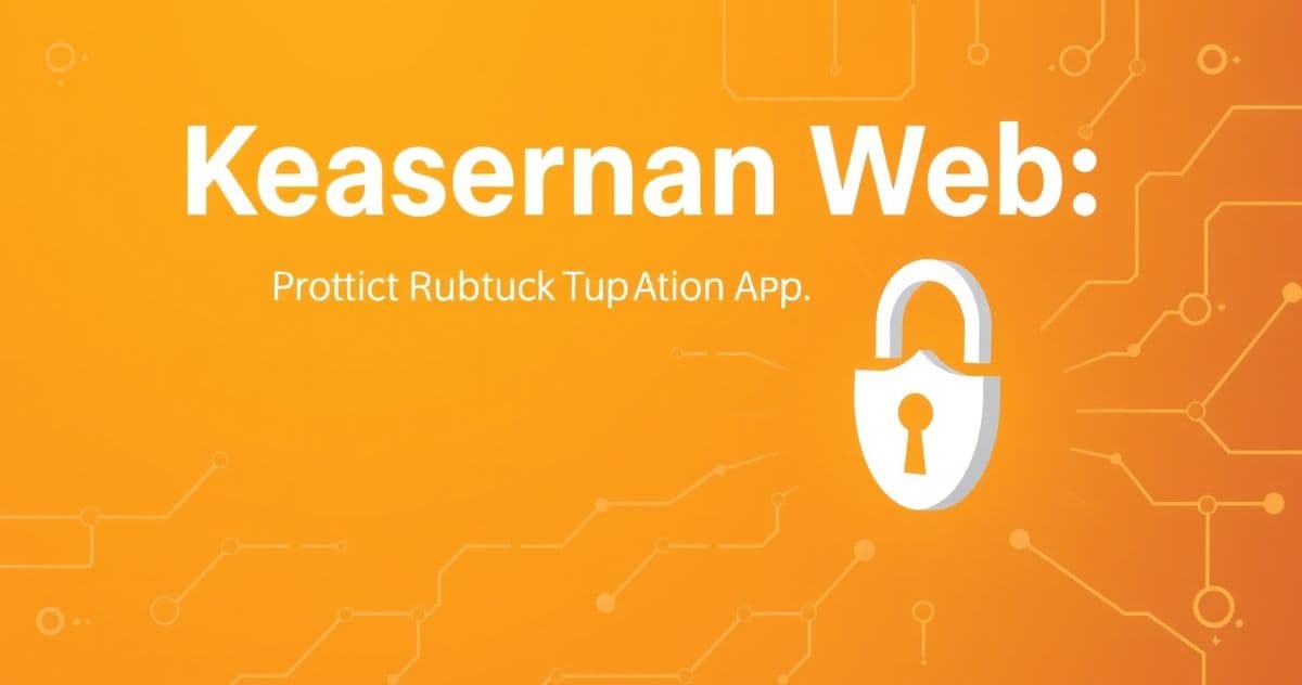 Gambar untuk Keamanan Web: Praktik Terbaik untuk Melindungi Aplikasi