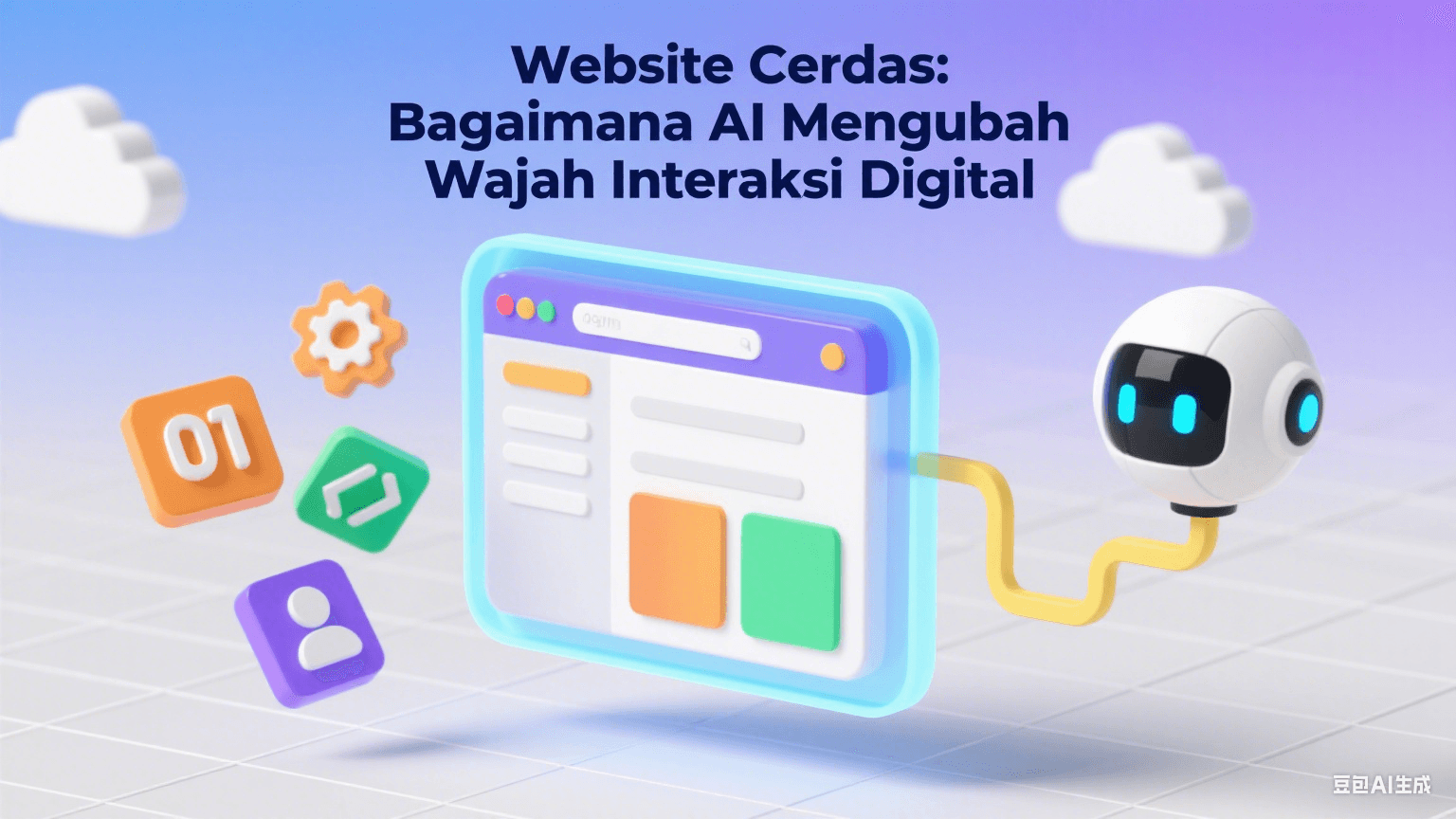 Gambar untuk Website Cerdas: Bagaimana AI Mengubah Wajah Interaksi Digital